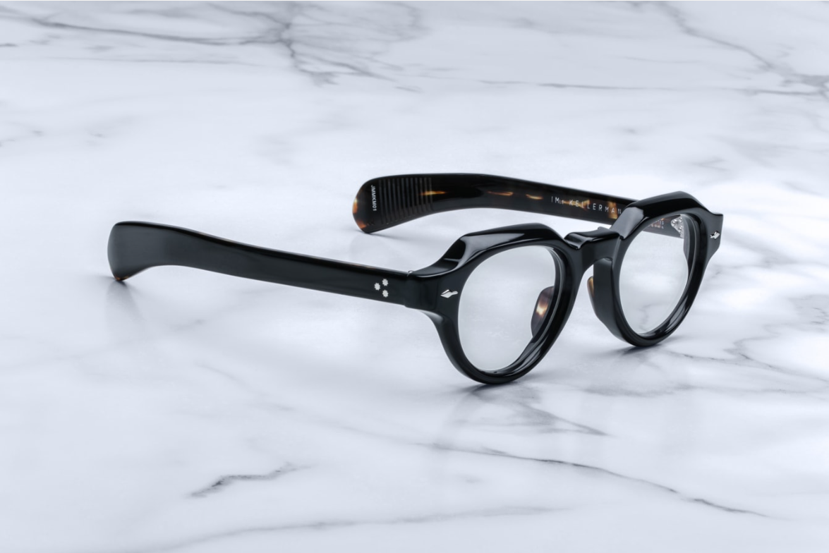 Optical frame model kellerman in noir from Jacques Marie Mage collection