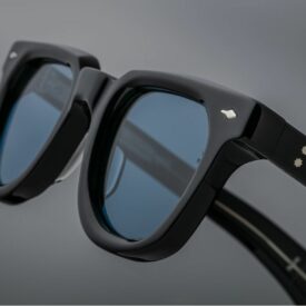 Sunglasses Model Vendome in Color Titan with Azure lenses from Jacques Marie Mage