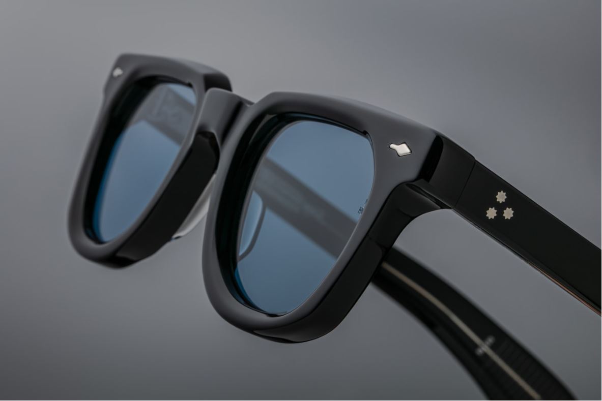 Sunglasses Model Vendome in Color Titan with Azure lenses from Jacques Marie Mage