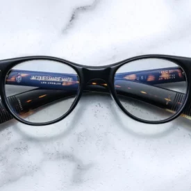 Optical Frame Model Aurelius in Color Noir with Demo lenses from Jacques Marie Mage