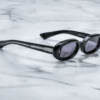 Sunglasses Model Besset In Color Shadow with Grey Lenses from Jacques Marie Mage