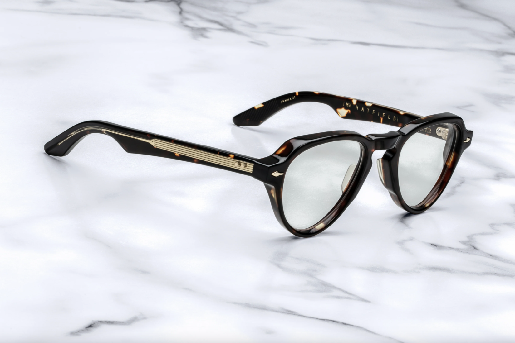 Optical Frame Model Hatfield RX in Color Dark Havana with Demo lenses from Jacques Marie Mage