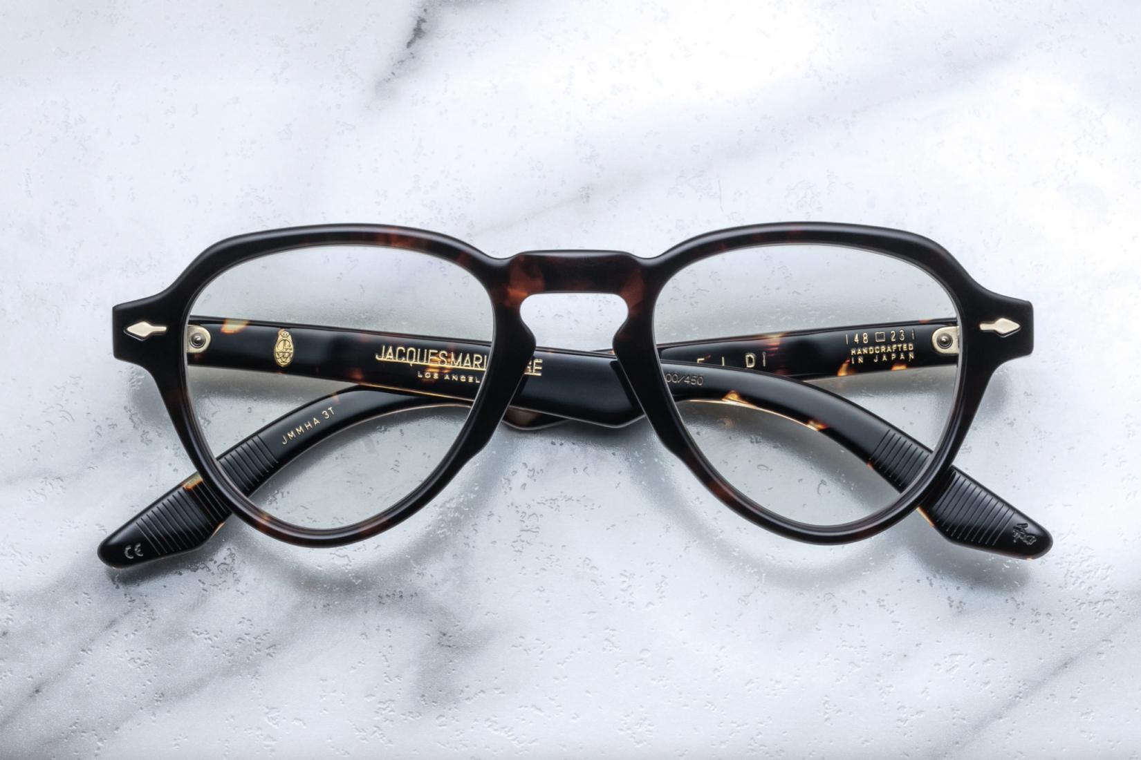 Optical Frame Model Hatfield RX in Color Dark Havana with Demo lenses from Jacques Marie Mage