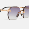 Sunglasses model Curtis from John Dalia collection in C415 (Rose Gold)