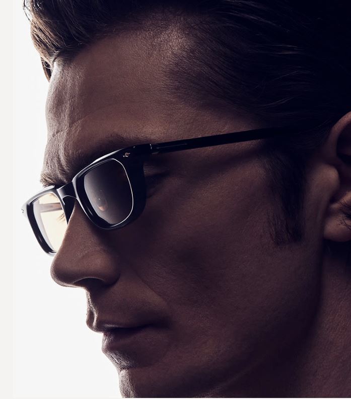 Sunglasses from Jacques Marie Mage collection, model Laurence in color marquina