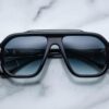 Shop the model Octavian in color regal from Jacques Marie Mage sunglasses collection