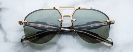 Sunglasses from Jacques Marie Mage Collection Modele Alta in color gold