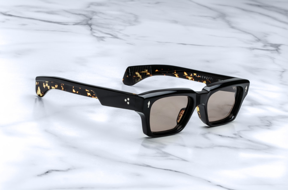 Sunglasses from Jacques Marie Mage Collection Modele Ashcroft in color Noir 9