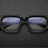 Sunglasses from Jacques Marie Mage Collection Modele Belvedere in color Noir