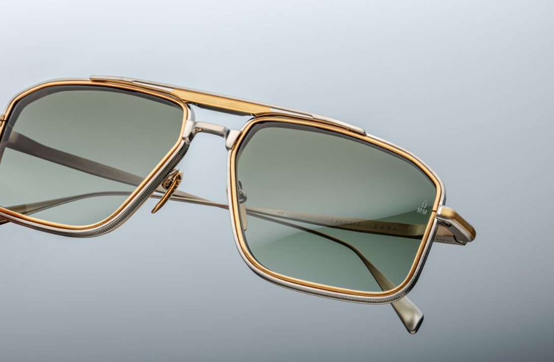 Sunglasses from Jacques Marie Mage Collection Modele Earl in color silver