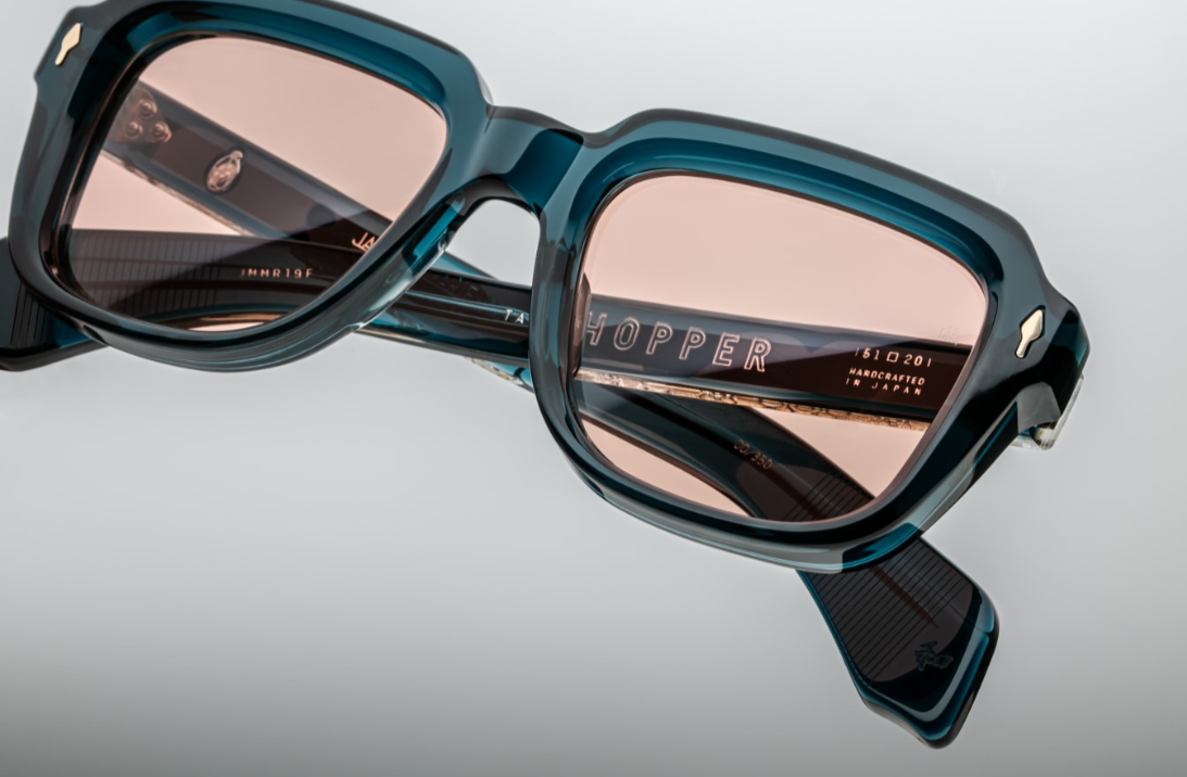 Sunglasses from Jacques Marie Mage Collection Modele Taos in color indigo
