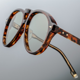Sunglasses from Jacques Marie Mage Collection Modele Valkyrie in color Argile