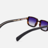 Sunglasses from Sato Collection Modele Ran Hunter with gradient brown lens
