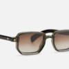 Sunglasses from Sato Collection Modele Ran Hunter with gradient brown lens