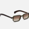 Sunglasses from Sato Collection Modele Ran Hunter with gradient brown lens