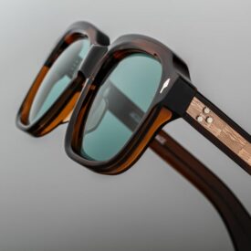 Sunglasses model Union from Jacques Marie Mage in color Hickory