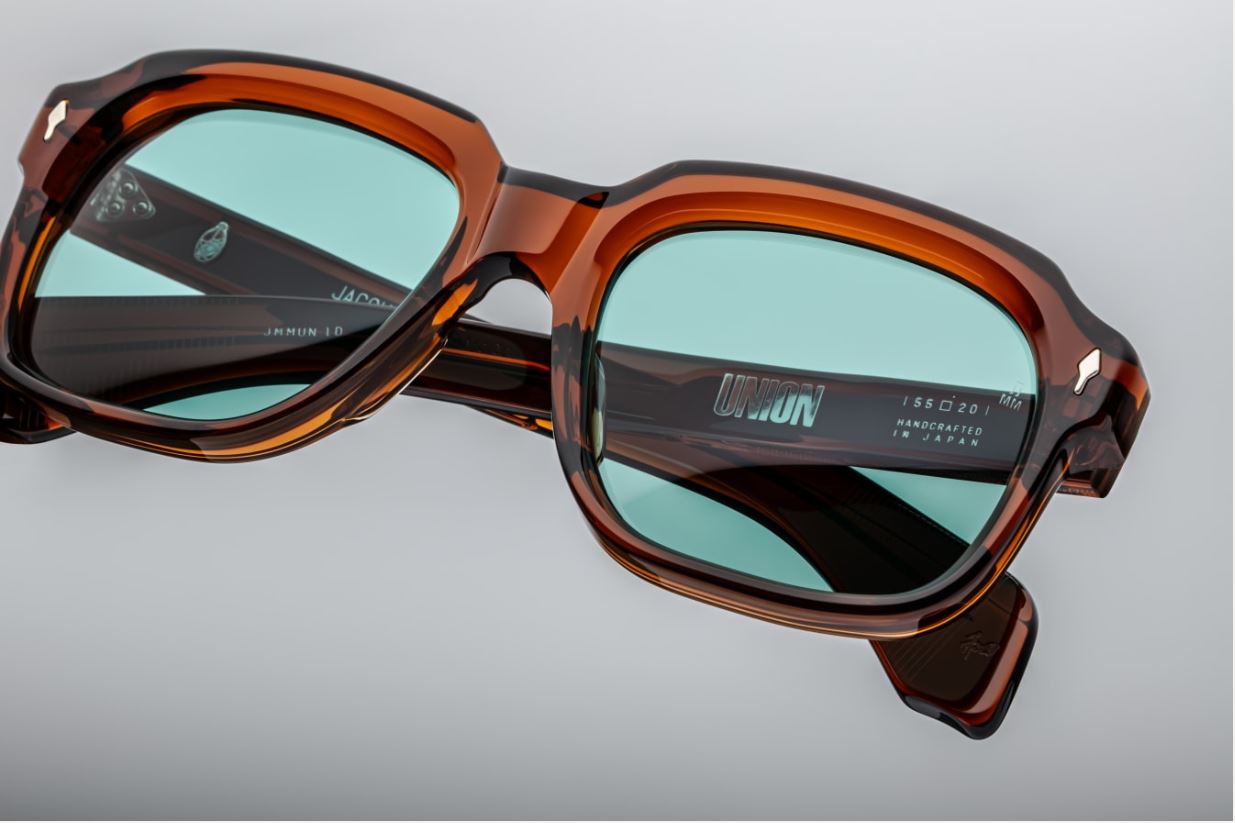 Sunglasses model Union from Jacques Marie Mage in color Hickory