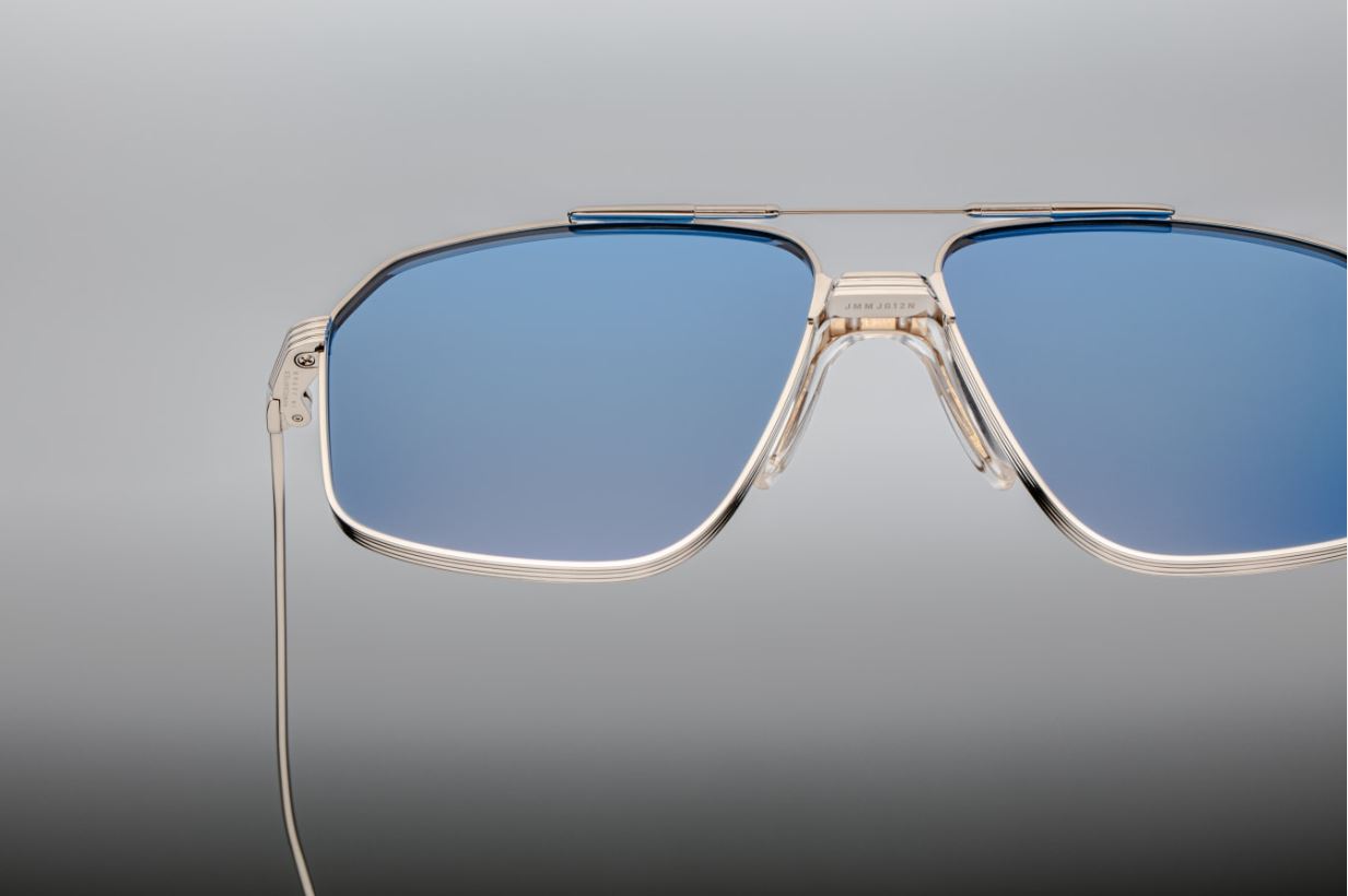 Sunglasses from Jacques Marie Mage model Jagger in color Biru