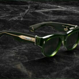 Sunglasses from Jacques Marie Mage. Model Rollingsun in color Rover collection Last Frontier