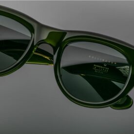 Sunglasses from Jacques Marie Mage. Model Rollingsun in color Rover collection Last Frontier