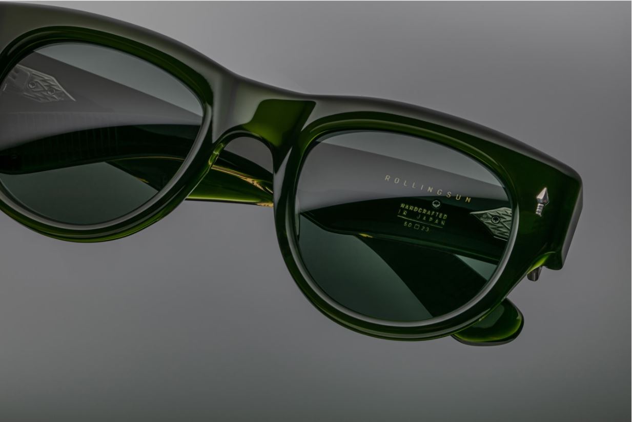 Sunglasses from Jacques Marie Mage. Model Rollingsun in color Rover collection Last Frontier