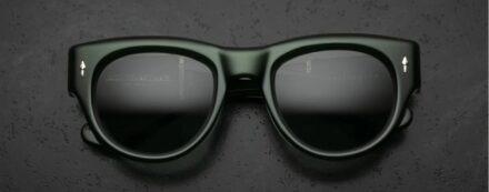 Sunglasses from Jacques Marie Mage. Model Rollingsun in color Rover collection Last Frontier
