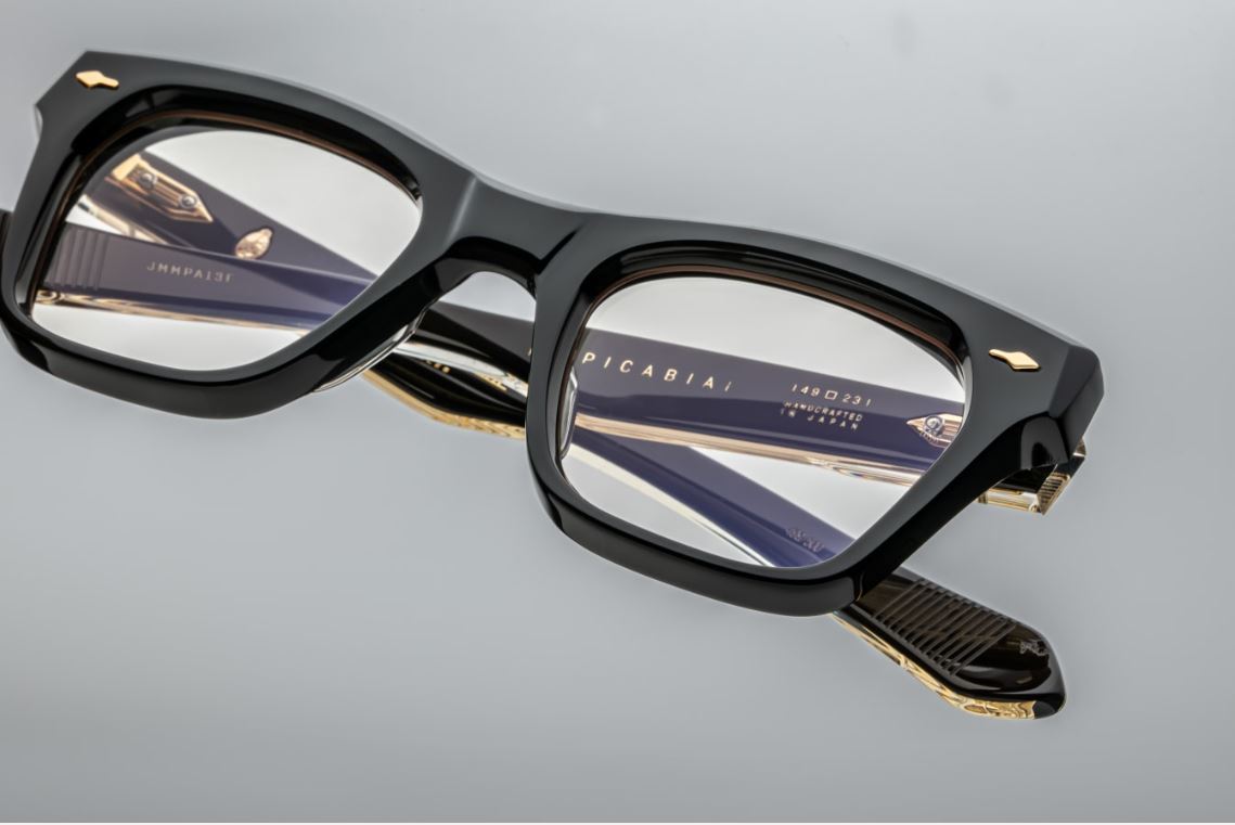 Optical frame model Picabia from Jacques Marie Mage collection in color stallion