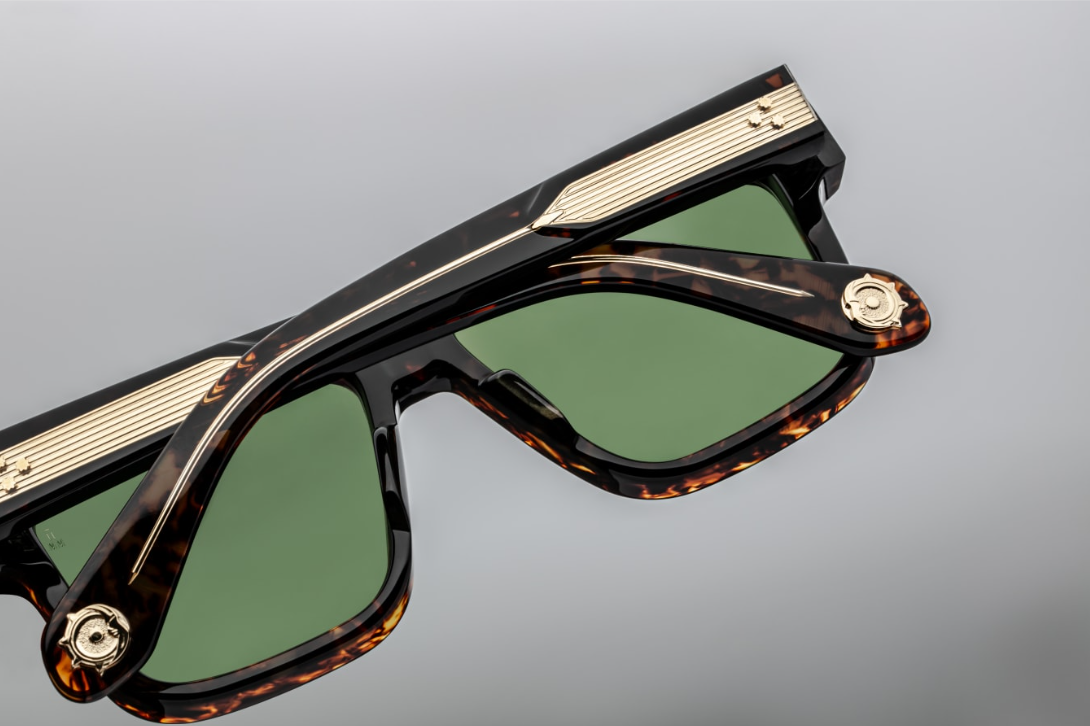 sunglasses model Tramonto in color Agar with highland lens from jacques marie mage collection