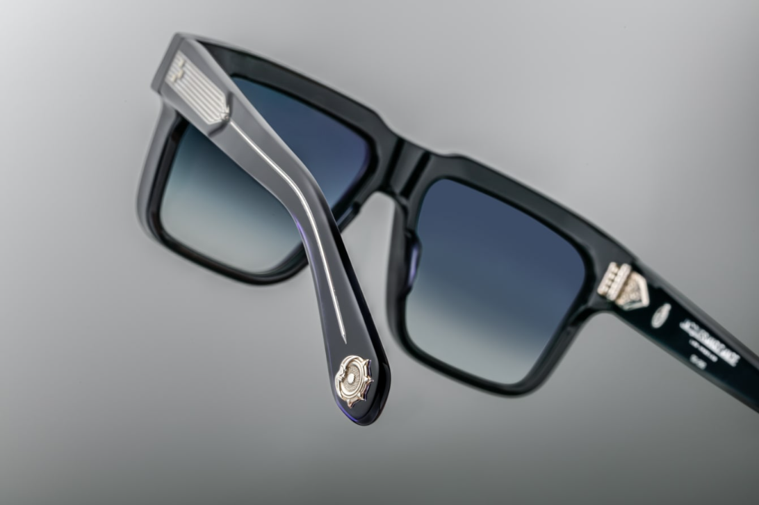 sunglasses model Tramonto in color Regal with neptune gradient lens from jacques marie mage collection