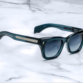 Sunglasses Frame Model Dealan in Color Indigo with Denim Gradient Lenses for Jacques Marie Mage