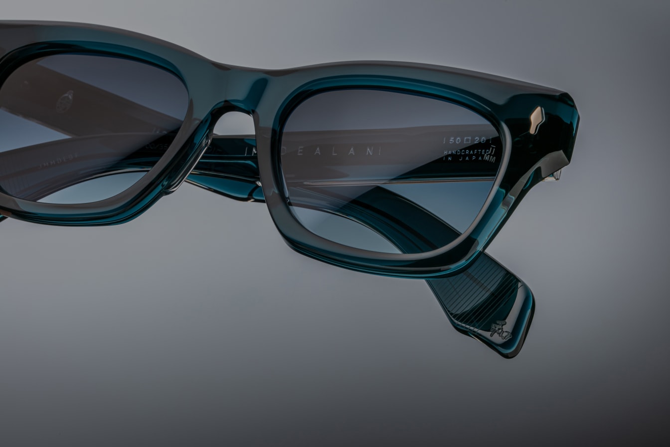 Sunglasses Frame Model Dealan in Color Indigo with Denim Gradient Lenses for Jacques Marie Mage