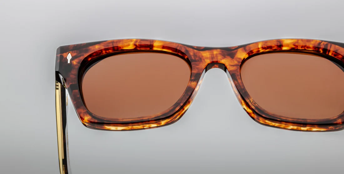 Sunglasses Frame Model Dealan in color Samoa with Sienna lenses for Jacques Marie Mage