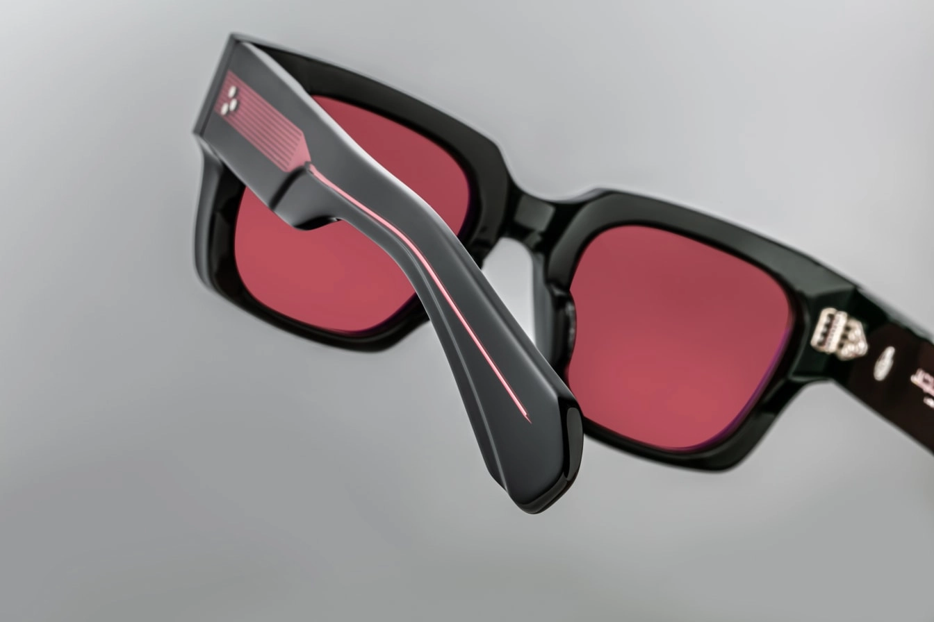 Sunglasses Model Enzo in color Saber with Mahogany lenses from Jacques Marie Mage