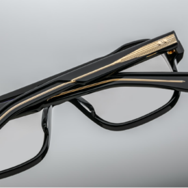 Optical Frame Model Evans in Stallion with Superlight Bronze Lenses for Jacques Marie Mage