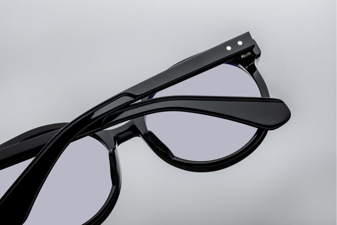 Sunglasses Model Factory in Black with Haze lenses from Jacques Marie Mage