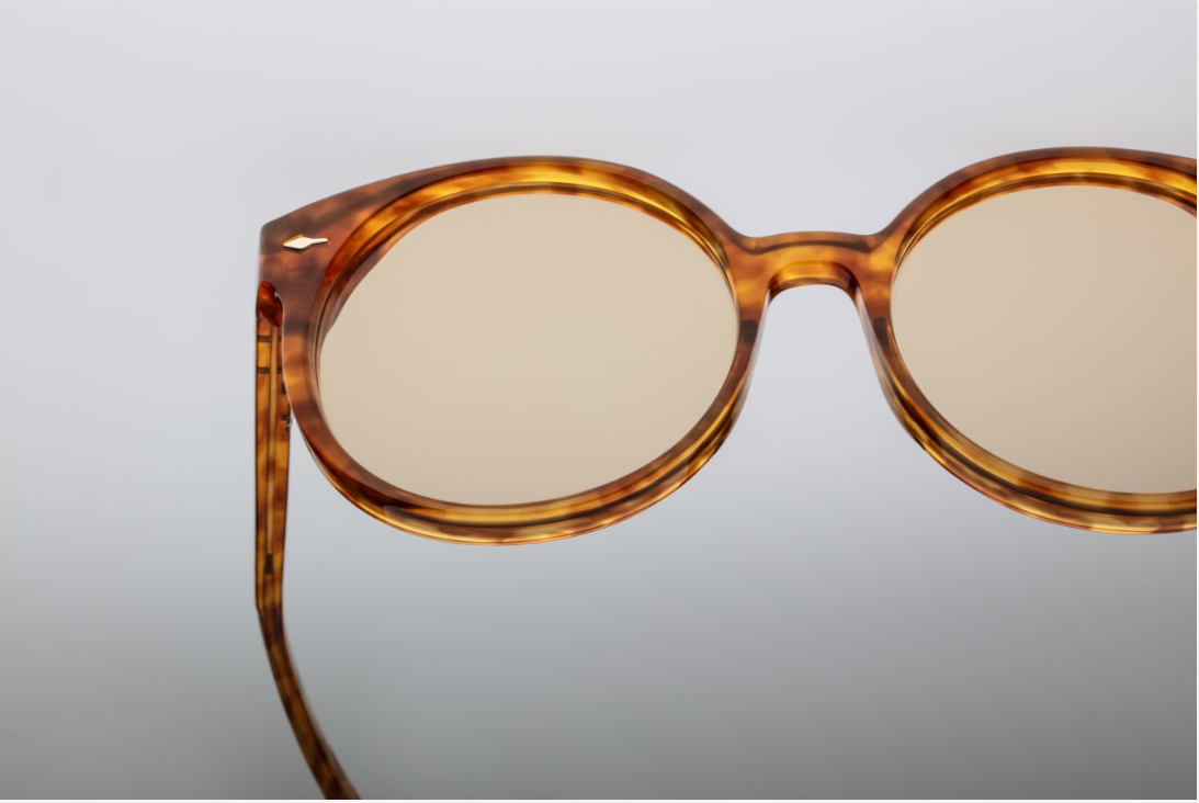 Sunglasses Model Factory in Camel with Yellow lenses from Jacques Marie Mage