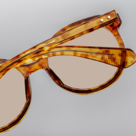 Sunglasses Model Factory in Camel with Yellow lenses from Jacques Marie Mage