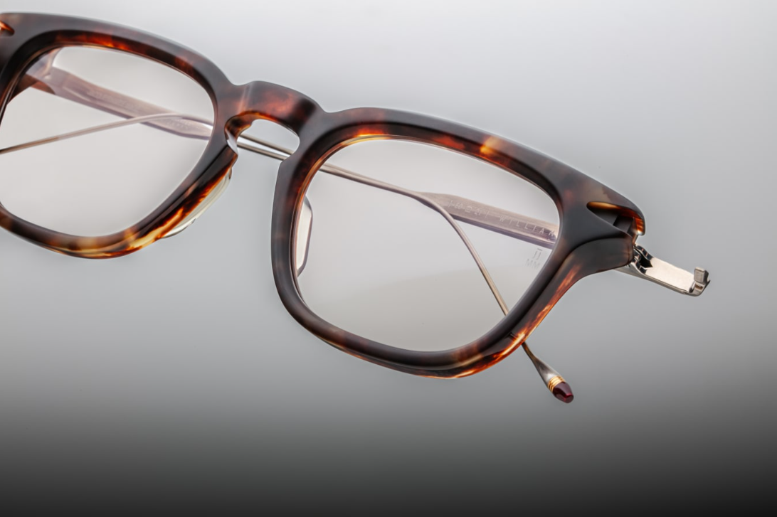 Optical Frame Model William in Color Havana with SuperLight Brown lenses for Jacques Marie Mage