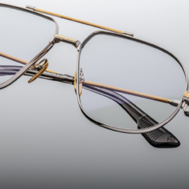 Optical Frame Model Hollywood in color Ash in collaboration with Georges Cortina for Jacques Marie Mage