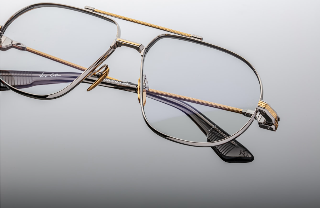 Optical Frame Model Hollywood in color Ash in collaboration with Georges Cortina for Jacques Marie Mage