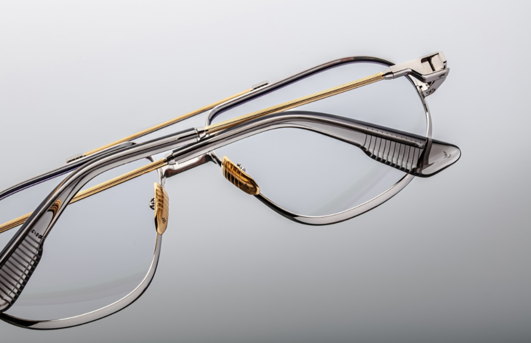 Optical Frame Model Hollywood in color Ash in collaboration with Georges Cortina for Jacques Marie Mage