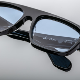 Sunglasses Frame Model Ritz in Ciel with Cerulean Lenses in collaboration with George Cortina for Jacques Marie Mage