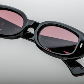 Sunglasses Model Besset In Color Saber with Crimson Lenses from Jacques Marie Mage