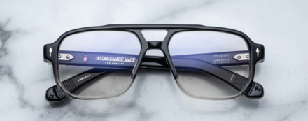 Optical Frame Model Evans in Black Fade from Jacques Marie Mage