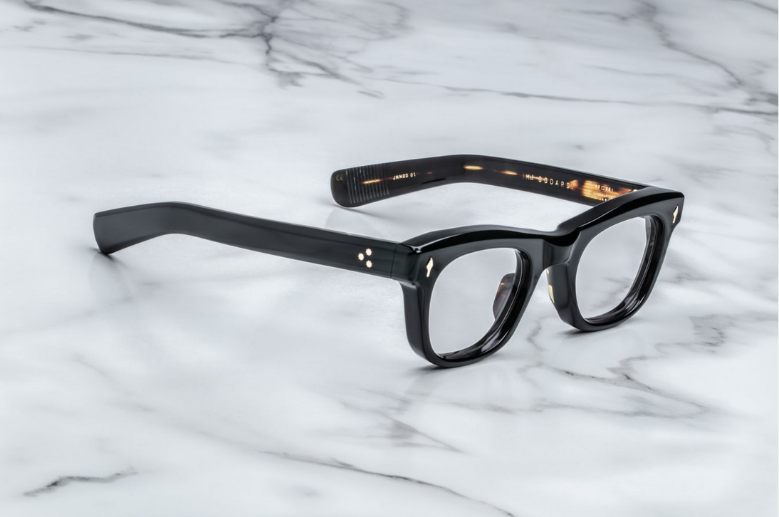 Optical Frame Model Godard in Color Noir from Jacques Marie Mage