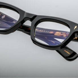 Optical Frame Model Godard in Color Noir from Jacques Marie Mage