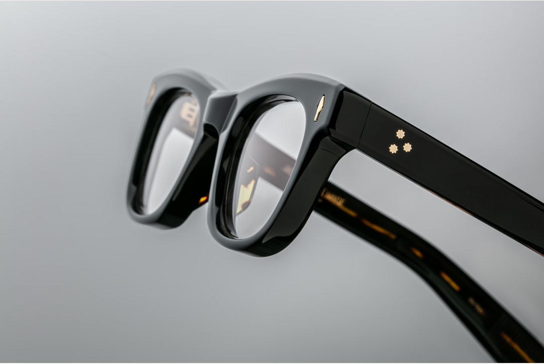 Optical Frame Model Godard in Color Noir from Jacques Marie Mage