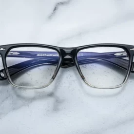 Optical Frame Model Mantua in Color Black Fade From Jacques Marie Mage