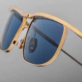 Sunglasses Model Melville in Color Gold with Sky lenses from Jacques Marie Mage