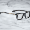 Optical frame Model Moscova in color Stallion with super lightgrey lenses from Jacques Marie Mage